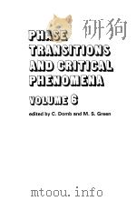 Phase Transitions and Critical Phenomena Volume 6 PDF电子版封面 0122203062 C.Domb M.S.Green