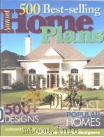 500 Best-selling Home Plans PDF电子版封面 0376011599