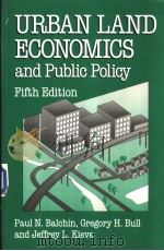 URBAN LAND ECONOMICS and Public Policy PDF电子版封面 0333629035