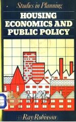 Housing Economics and Public Policy PDF电子版封面 0333211073