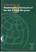 Indicators of Sustainable Development for the United Kingdom PDF电子版封面