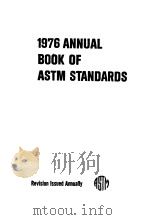 1976 Annual Book of ASTM Standards Part 8 Nonferrous Metals——Nickel,Lead,and Tin Alloys,Precious M PDF电子版封面