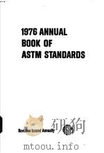 1976 Annual Book of ASTM Standards Part 12 Chemical Analysis of Metals;Sampling and Analysis of Me PDF电子版封面