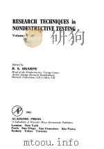 Research Techniques in nondestructive testing Vol.5 PDF电子版封面 012639055X R.S.SHARPE