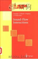 Sound-flow interactions PDF电子版封面 3540433325 Y.Auregan