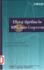 Efficient Algorithms for MPEG Video Compression（ PDF版）
