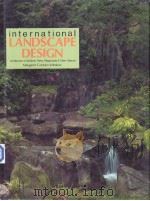 international LANDSCAPE DESIGN PDF电子版封面 0866367375