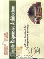 CLIMATE RESPONSIVE ARCHITECTURE A Design Handbook for Energy Efficient Buildings（ PDF版）