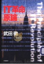 IT革命原论 PDF电子版封面 武田 徹著