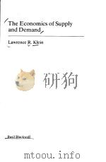 The Economics of Supply and Demand PDF电子版封面