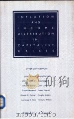 INFLATION AND INCOME DISTRIBUTION IN CAPITALIST CRISIS PDF电子版封面 0814745962