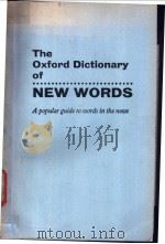 The Oxford Dictionary of New Words PDF电子版封面