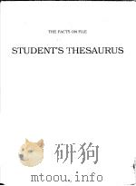 THE FACTS ON FILE STUDENTS THESAURUS PDF电子版封面