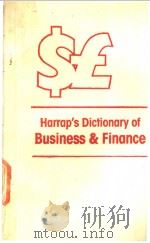 Harraps Dictionary of Business & Finance PDF电子版封面