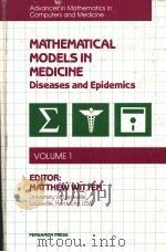 MATHEMATICAL MODELS IN MEDICINE:Diseases and Epidemics PDF电子版封面