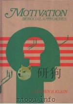MOTIVATION BIOSOCIAL APPROACHES（ PDF版）