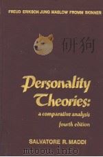 Personality theories:A comparative analysis PDF电子版封面