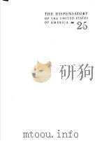 THE DISPENSATORY OF THE UNITED STATES OF AMERICA PDF电子版封面