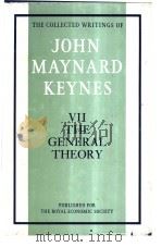 THE COLLECTED WRITINGS OF JOHN MAYNARD KEYNES VOLUME Ⅶ PDF电子版封面