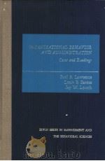 ORGANIZATIONAL BEHAVIOR AND ADMINISTRATION PDF电子版封面 0256017603