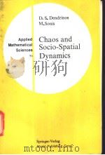 Chaos and Socio-Spatial Dynamics PDF电子版封面