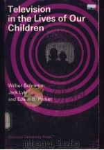 Television in the Lives of Our Children PDF电子版封面