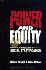POWER AND EQUITY PDF电子版封面 0275227502