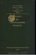 Strategies for Communication Research PDF电子版封面