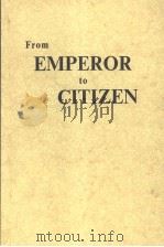 From Emperor to Citizen PDF电子版封面