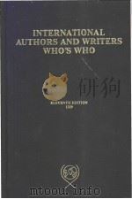 INTERNATIONAL AUTHORS AND WRITERS WHOS WHO 1989 PDF电子版封面