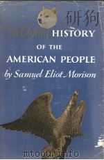 THE OXFORD HISTORY OF THE AMERICAN PEOPLE PDF电子版封面