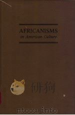 AFRICANISMS IN AMERICAN CULTURE PDF电子版封面