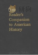 The Readers Companion to American History PDF电子版封面