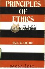 Principles of Ethics:An Introduction PDF电子版封面 0822101424