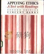 Applying Ethics:A Text with Readings PDF电子版封面 0534036872