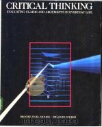 CRITICAL THINKING PDF电子版封面 0874847346
