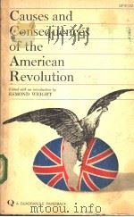 Causes and Consequences of the American Revolution PDF电子版封面