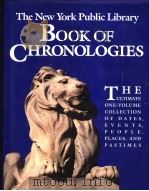 The New York Public Library Book of Chronologies PDF电子版封面 0136204511