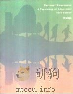 Personal Awareness:a psychology of adjustment PDF电子版封面