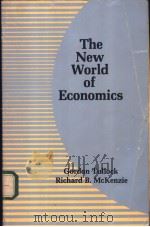 The New World of Economics PDF电子版封面
