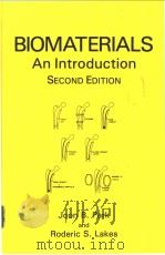 BIOMATERIALS:An Introduction PDF电子版封面