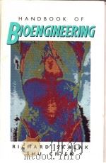 Handbook of Bioengineering PDF电子版封面