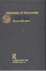 Dictionary of Economics PDF电子版封面 7506215551