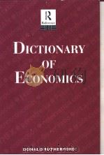 Dictionary of Economics PDF电子版封面 0415065666