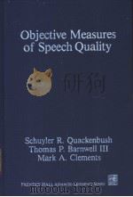 Objective Measures of Speech Quality PDF电子版封面