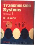 Transmission Systems Ⅱ PDF电子版封面