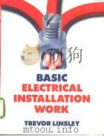 BASIC ELECTRICAL INSTALLATION WORK PDF电子版封面