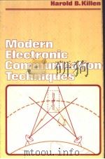 Modern Electronic Communication Techniques PDF电子版封面