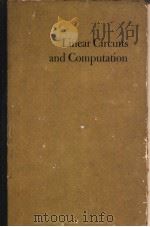 Linear Circuits and Computation PDF电子版封面