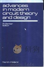 advances in modern circuit theory and design PDF电子版封面 0444702784